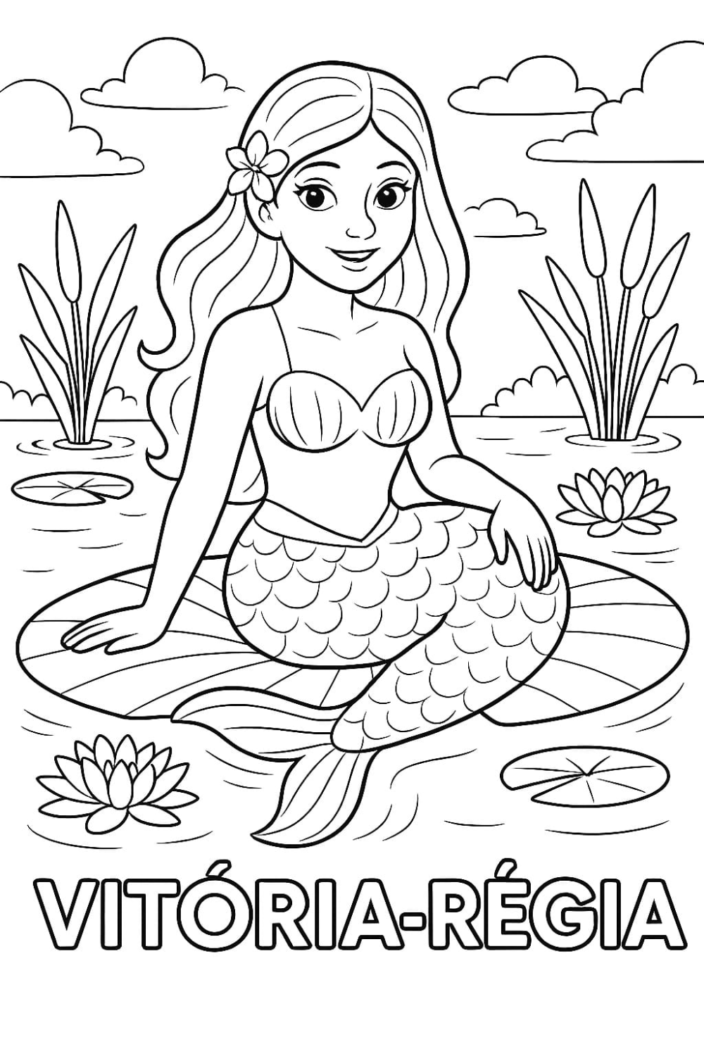Encontro Encantado com a Sereia Vitória-Régia