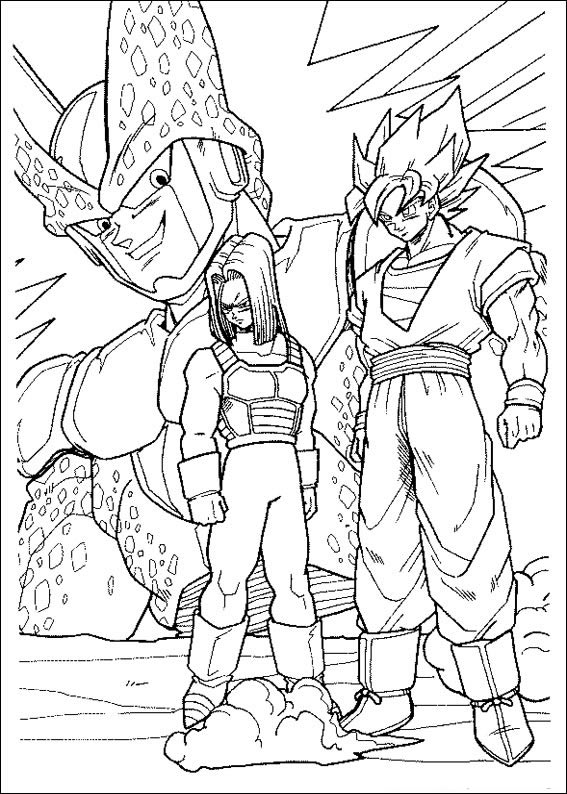 Encontro Épico: Gohan, Androide 17 e Cell