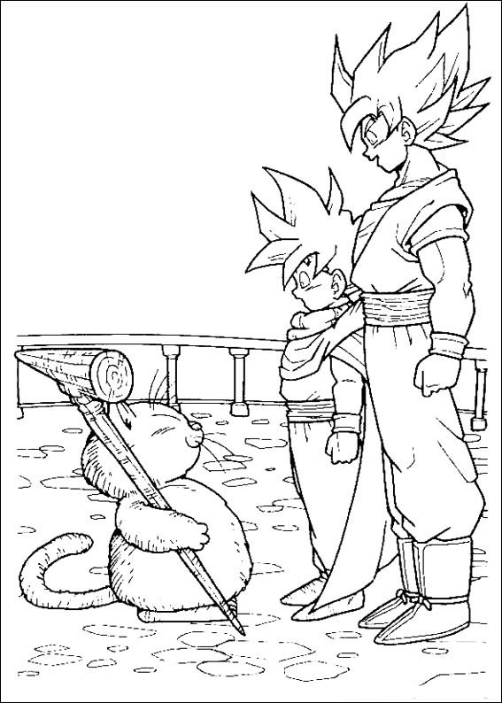 O Encontro de Goku e Gohan com Karin