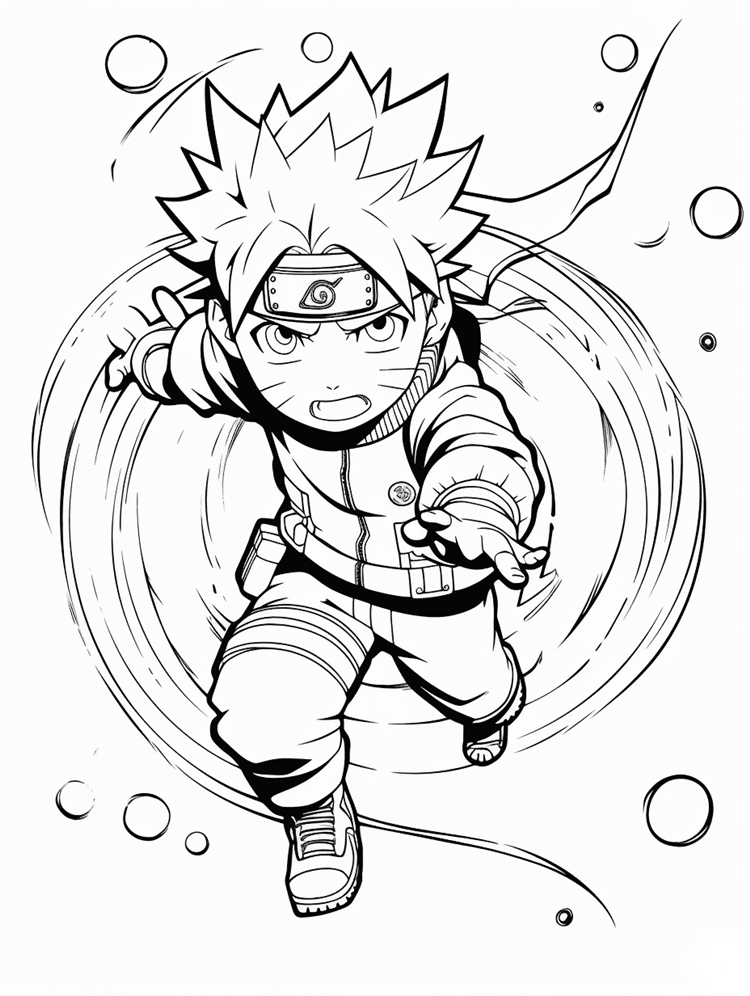Energia Ninjutsu: Naruto em Ação