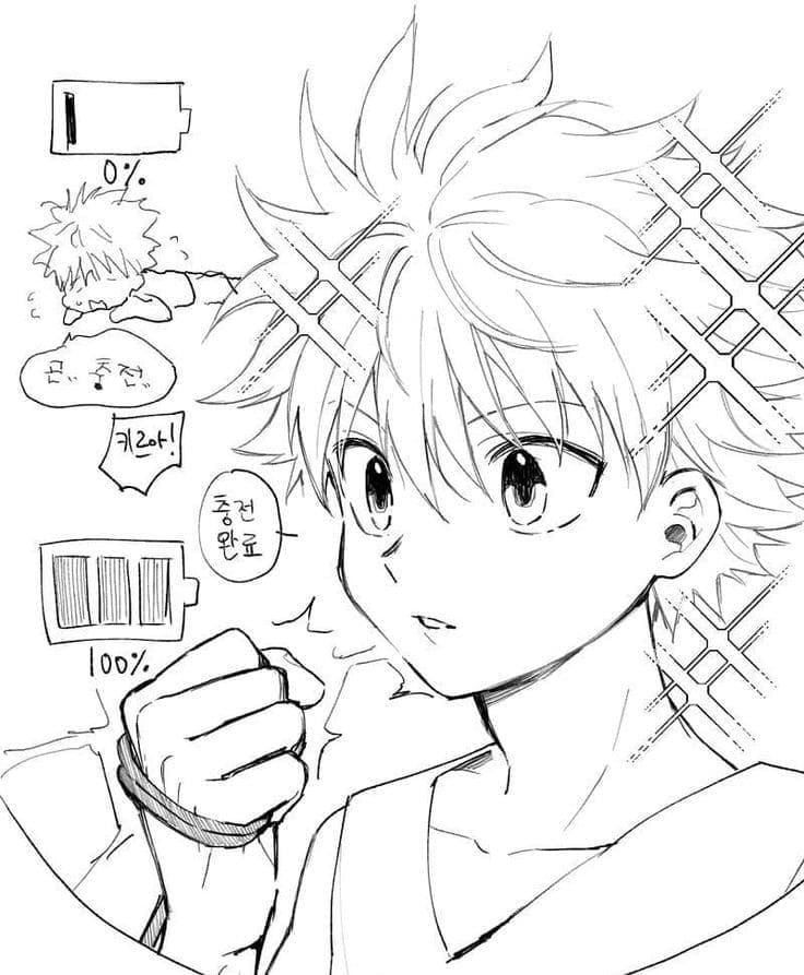 A Energia Revitalizada de Killua