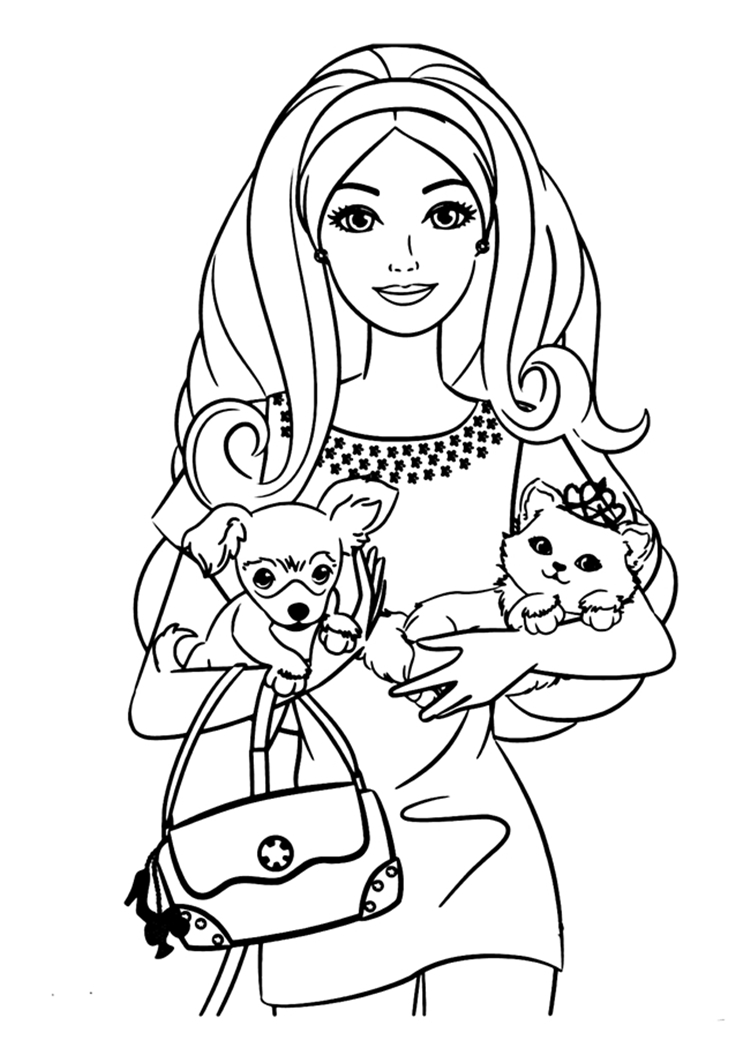 Estilo Fashion com Barbie e Seus Pets