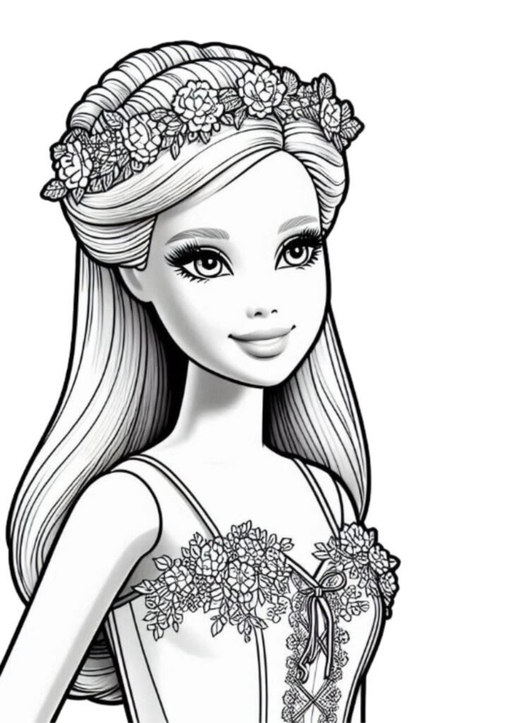 Explorando a Graciosidade da Barbie Princesa Floral