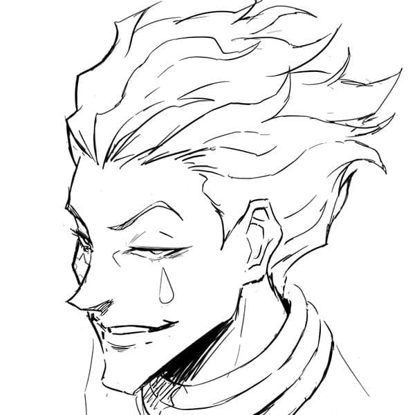 Explorando as Cores de Hisoka em Hunter × Hunter