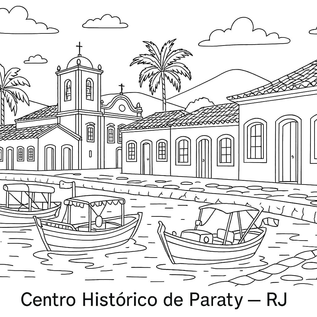 Explorando o Centro Histórico de Paraty