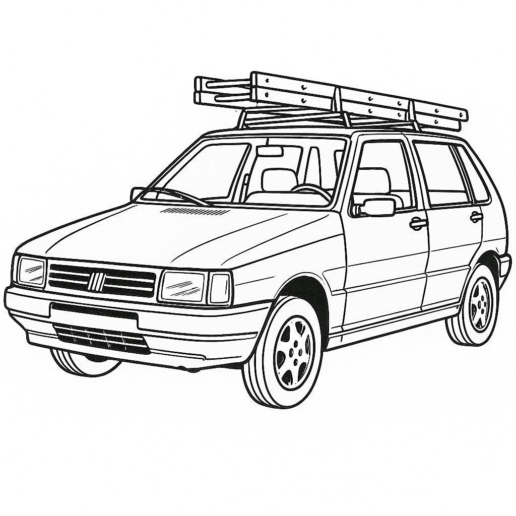 Explore o Estilo Clássico do Fiat Uno