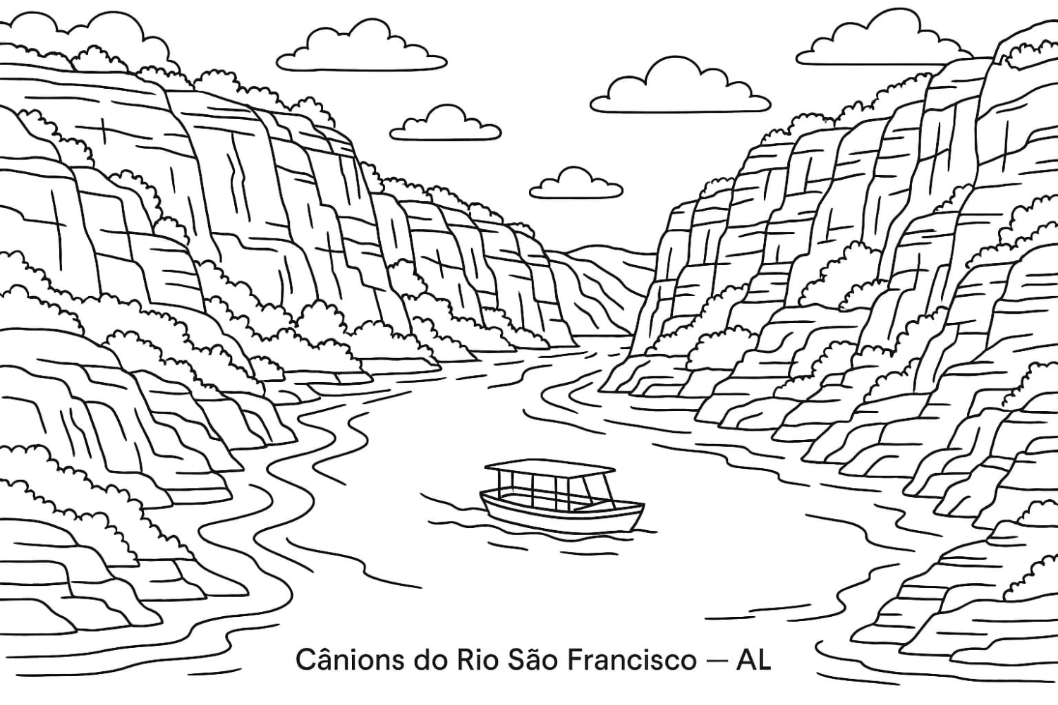 Explore os Cânions do Rio São Francisco
