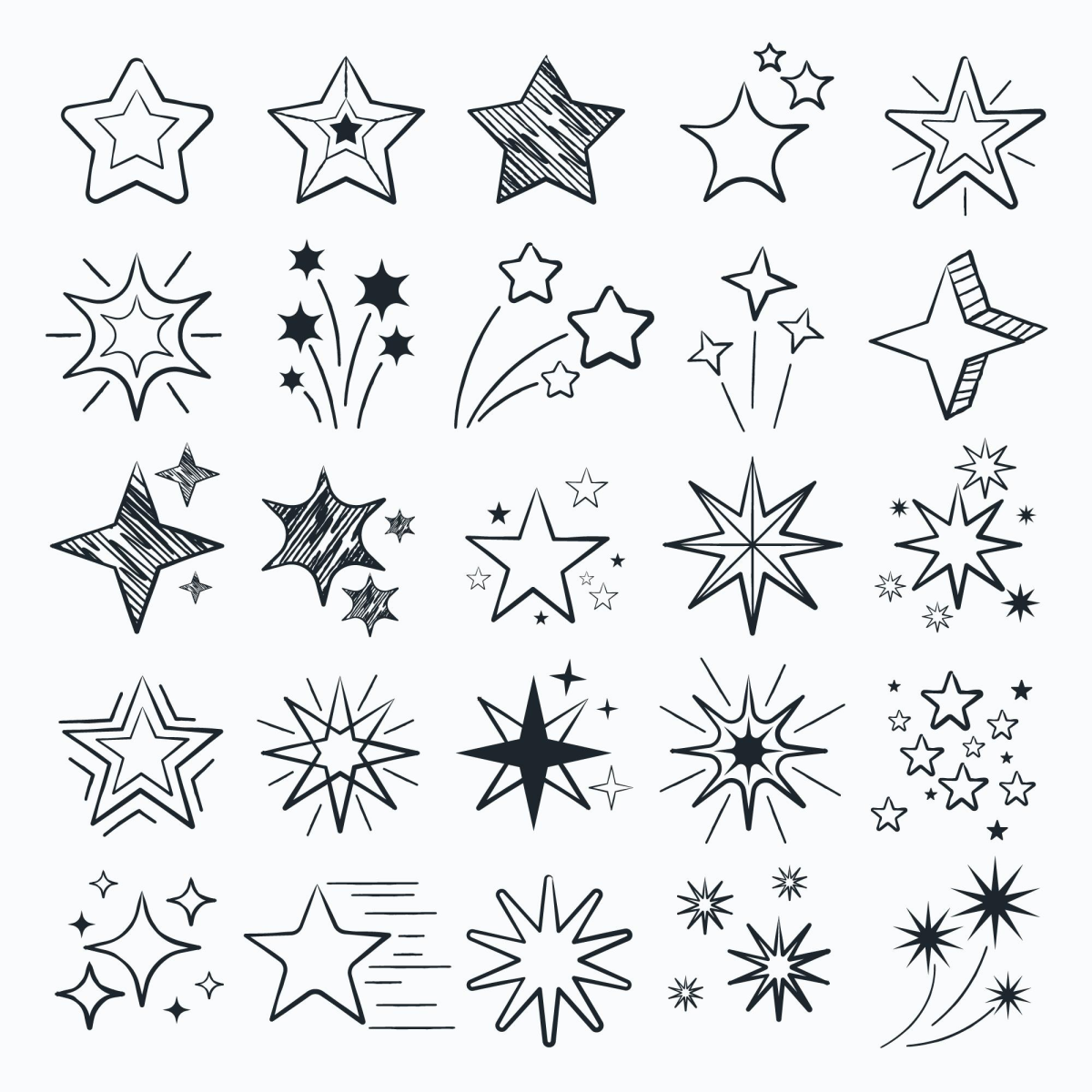 Explosão de Estrelas Criativas