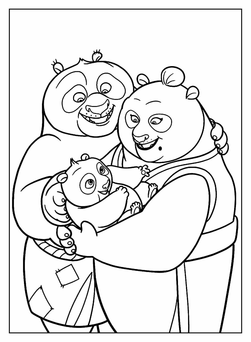 A Família Panda em Ação