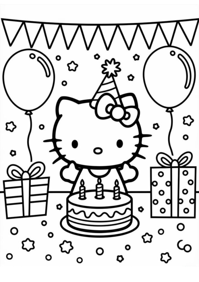 Festa de Aniversário da Hello Kitty