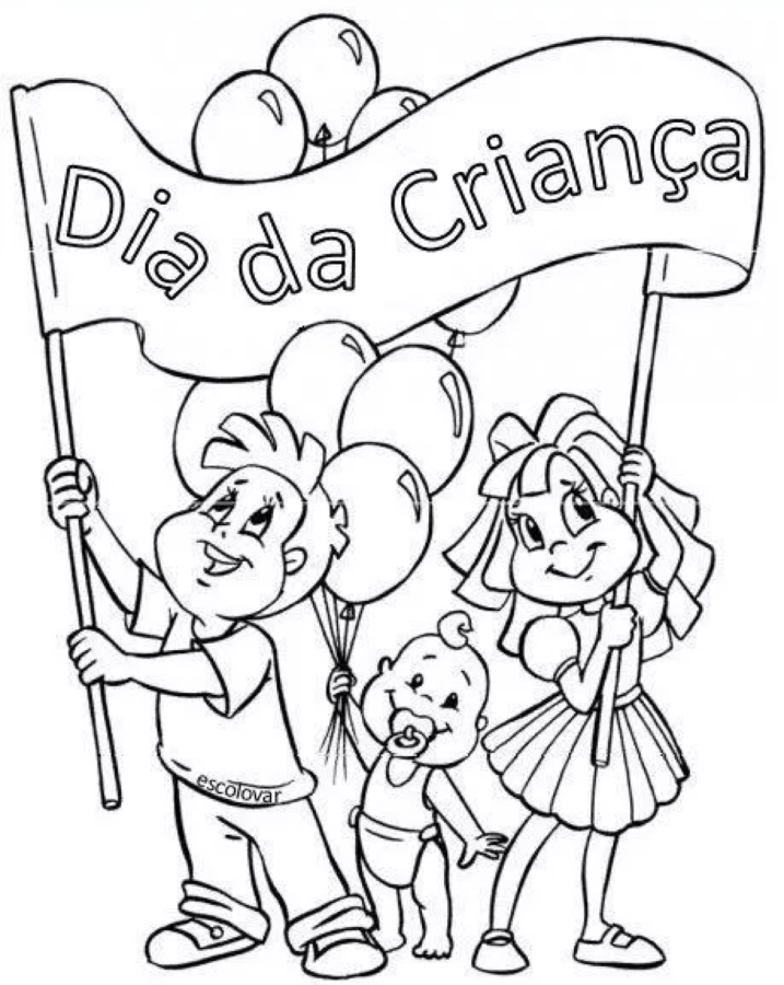 Festa Colorida de Dia das Crianças
