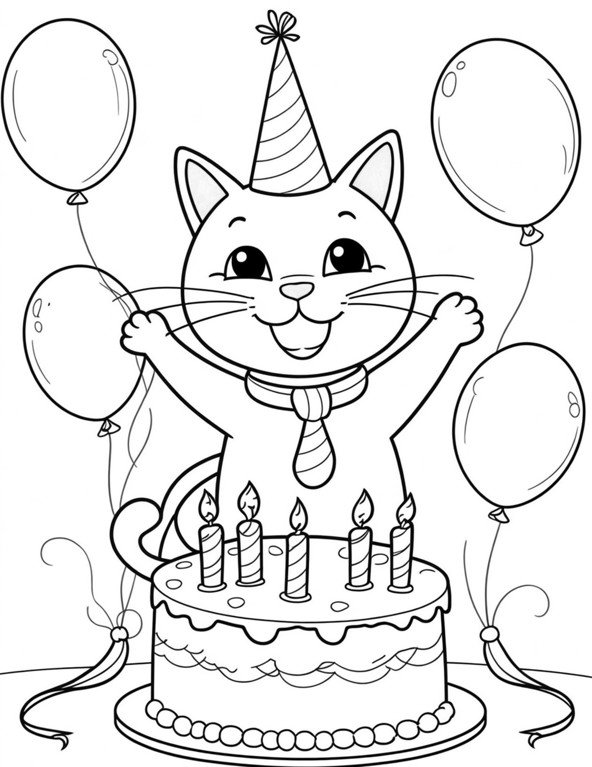 Festa de Aniversário do Gatinho