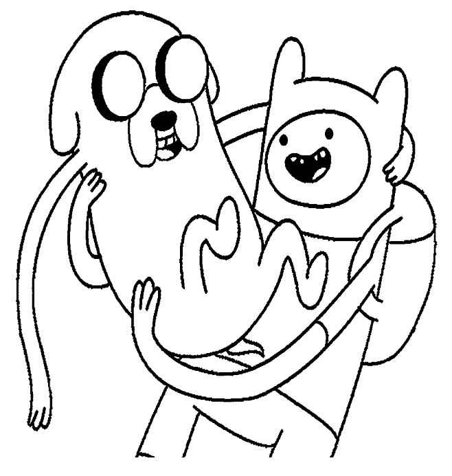 Finn e Jake em Uma Colorida Aventura