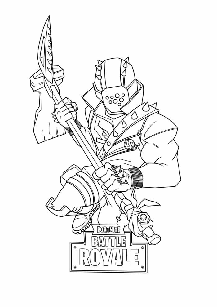 O Corajoso Guerreiro de Fortnite