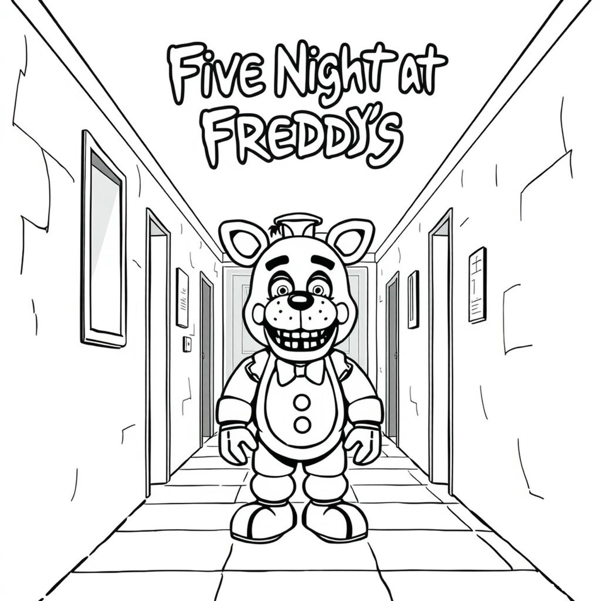 Freddy Pronto para uma Noite de Aventuras!