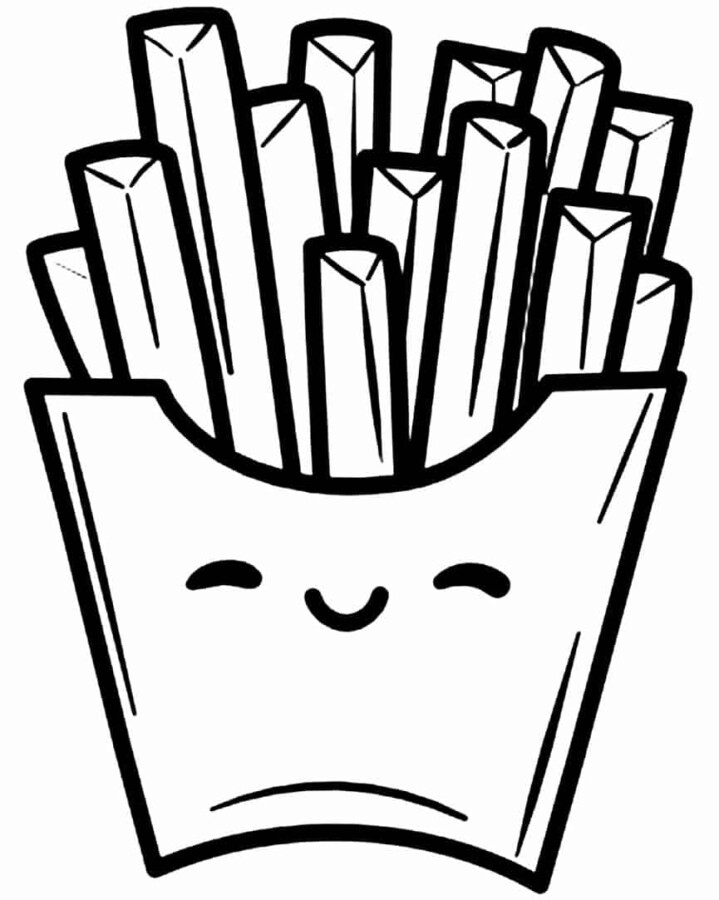 Fritas Kawaii Cheias de Alegria