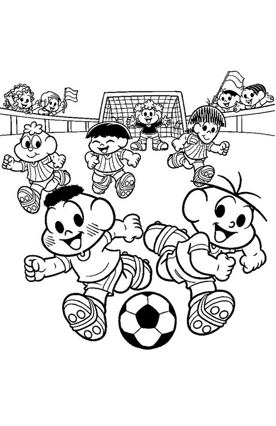 Futebol com a Turma da Mônica