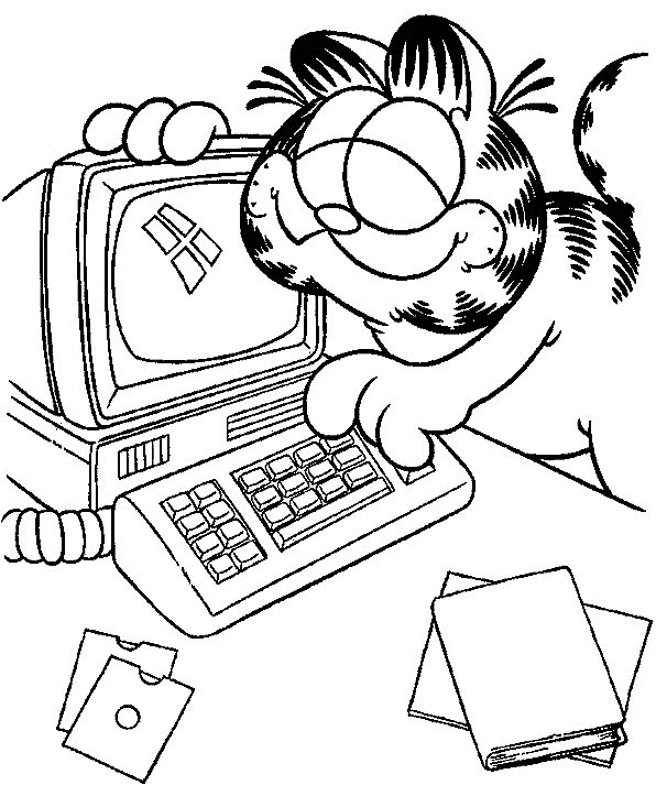 Garfield Online: Aventuras Cibernéticas do Gato Laranja