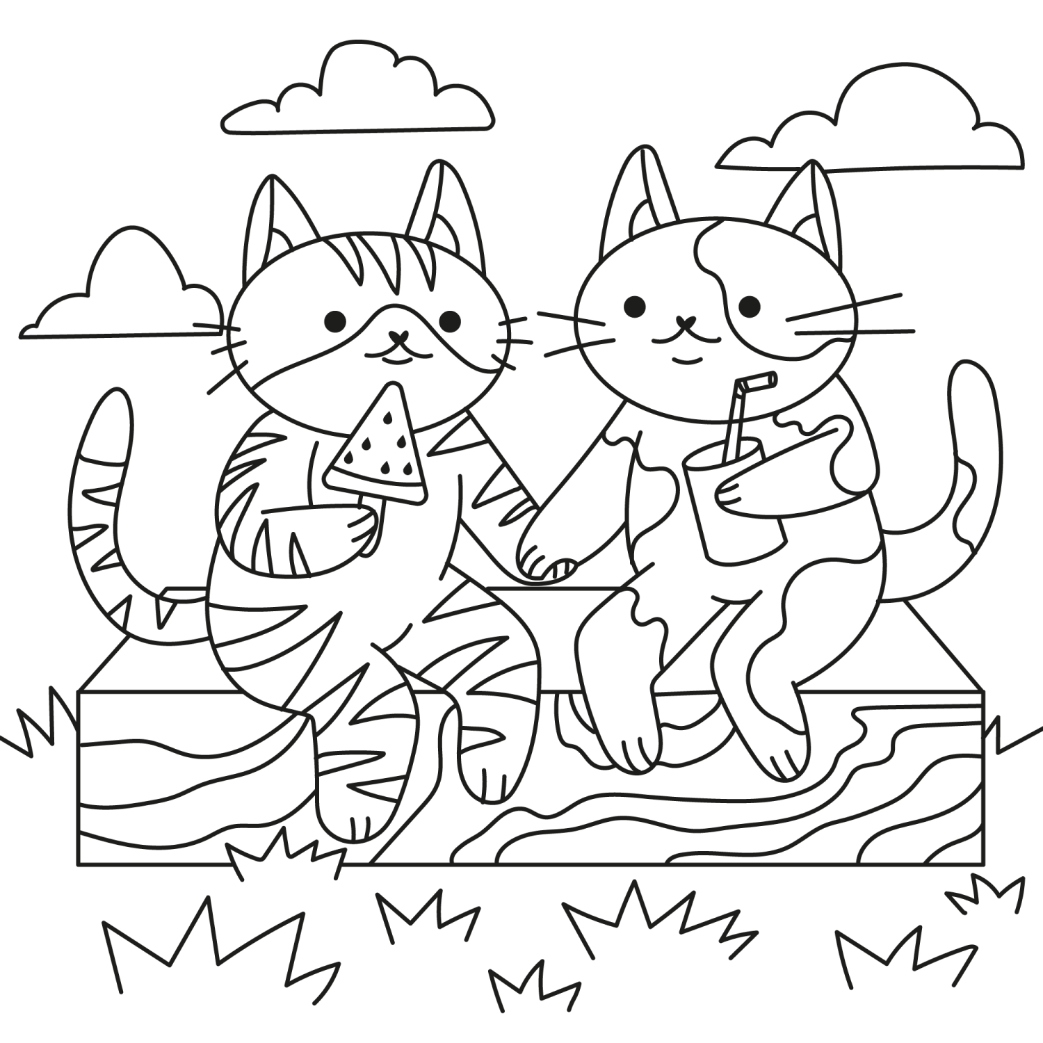Gatinhos Divertidos no Parque