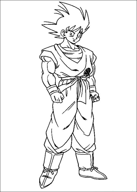 Goku em Sua Forma Icônica
