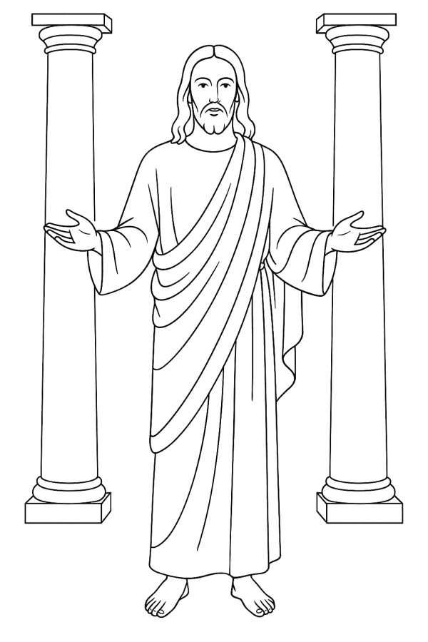 Harmonia Divina: Jesus entre Colunas