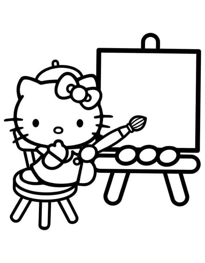 Hello Kitty Artista: Crie Sua Obra-prima