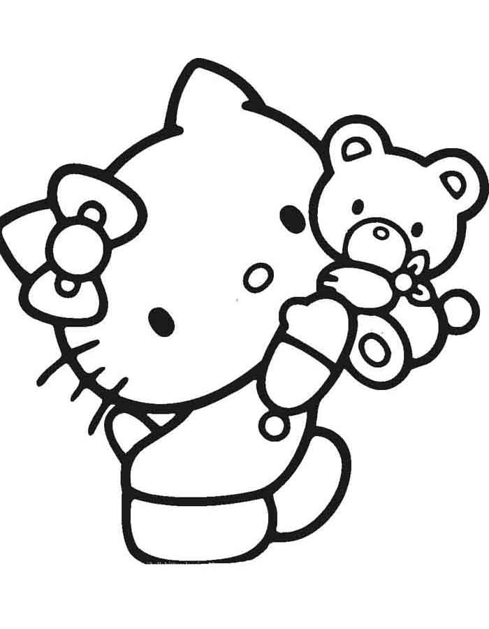 Hello Kitty e Seu Adorável Ursinho