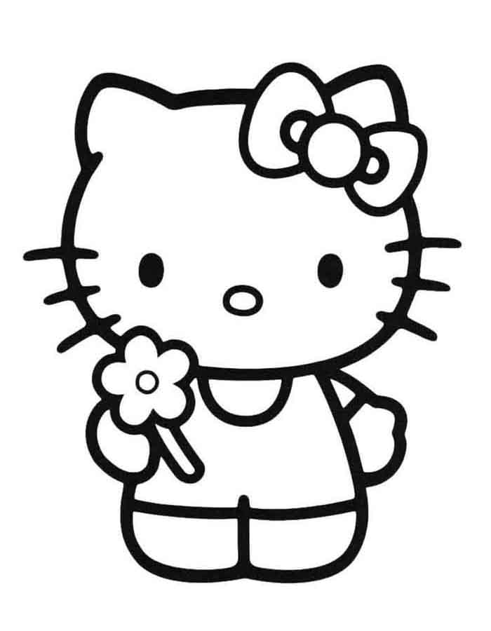 Hello Kitty com Flor Encantada
