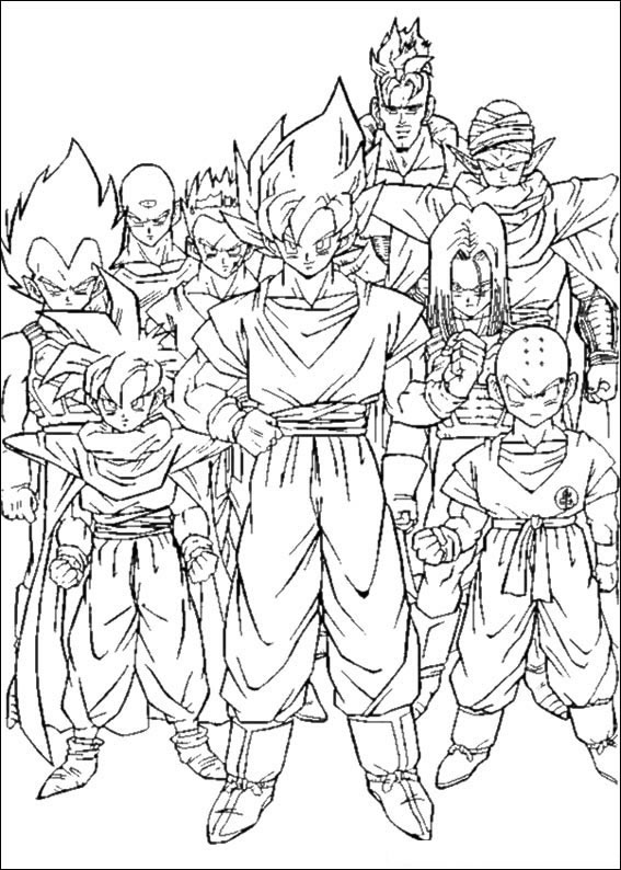 Heróis de Dragon Ball Z Unidos