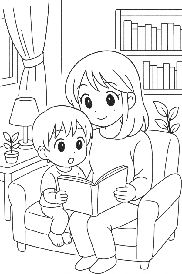 Hora de Leitura com Mamãe