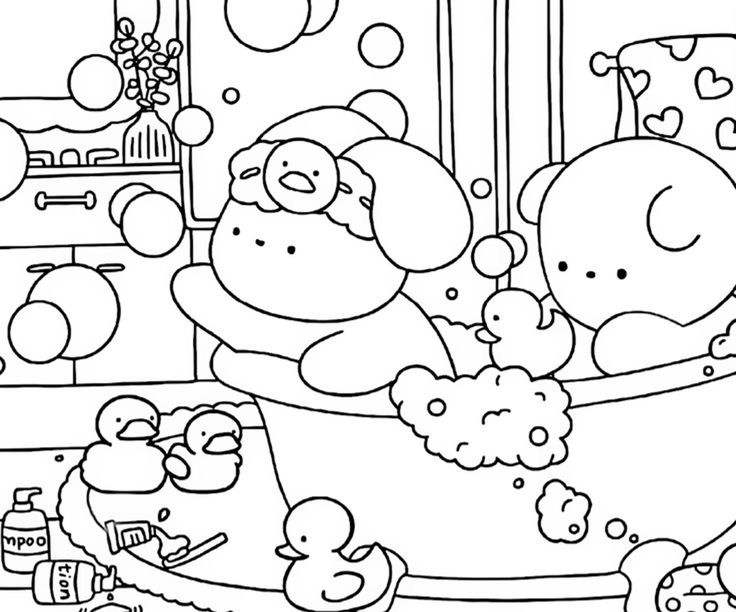 Hora do Banho Divertida com Cinnamoroll