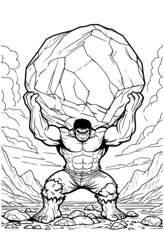 Hulk em Ação: A Força do Gigante Esmeralda