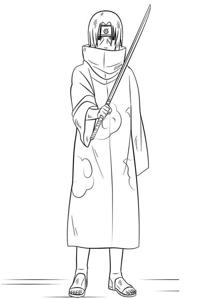 Itachi Uchiha em Posição Icônica