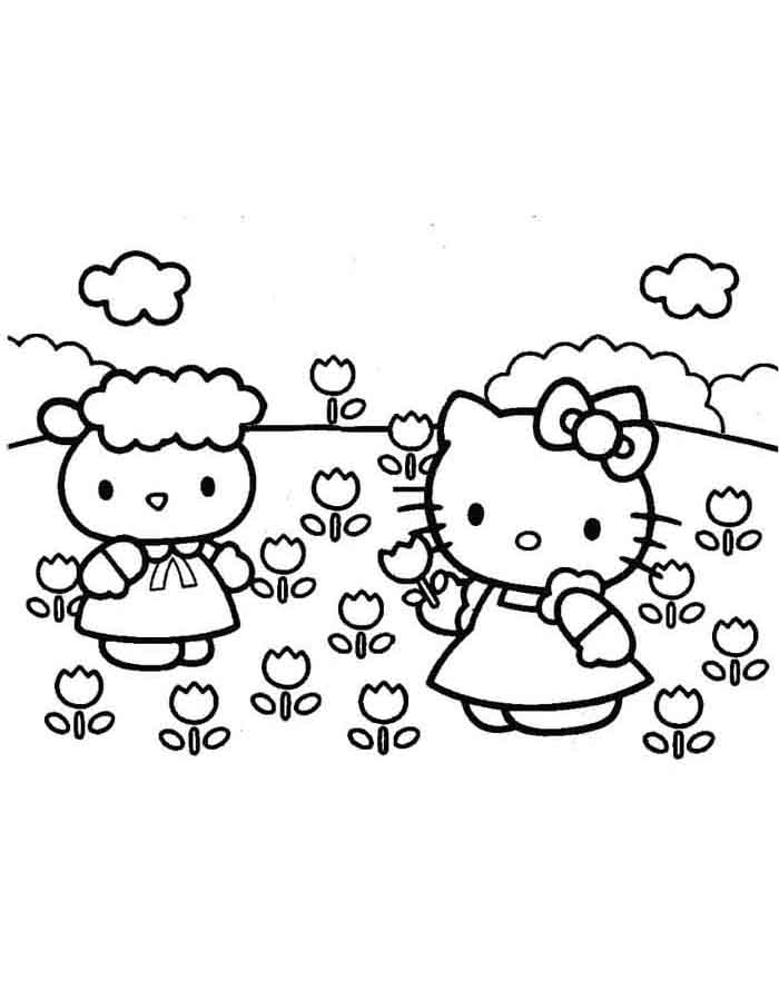 Jardim Encantado com Hello Kitty