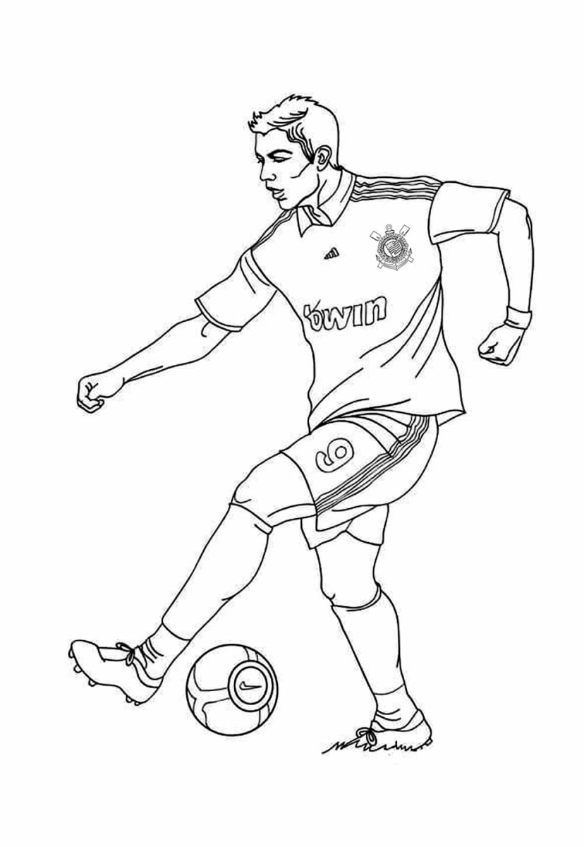 Jogador em Ação: Futebol Arte do Corinthians