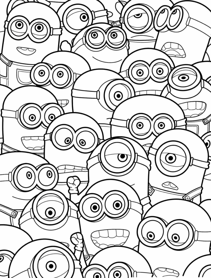 A Legião dos Minions: Uma Aventura para Colorir