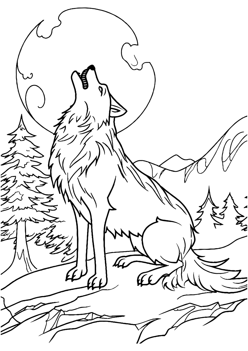 Lobo Uivante ao Luar