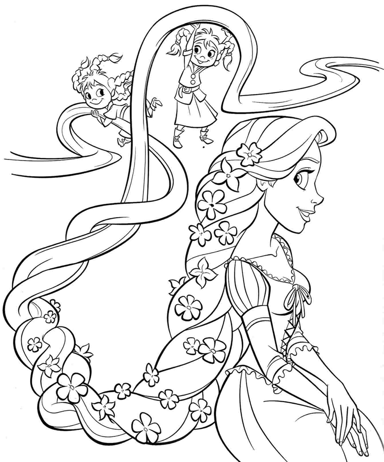 A Magia dos Cabelos de Rapunzel