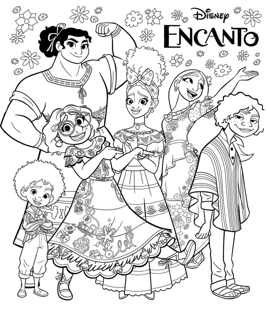 A Magia Colorida da Família Madrigal