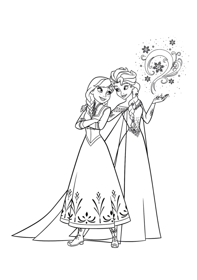 Magia Congelante com Elsa e Anna