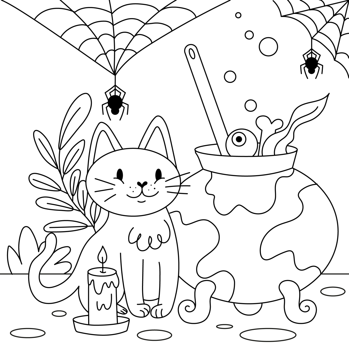 Magia Felina de Halloween