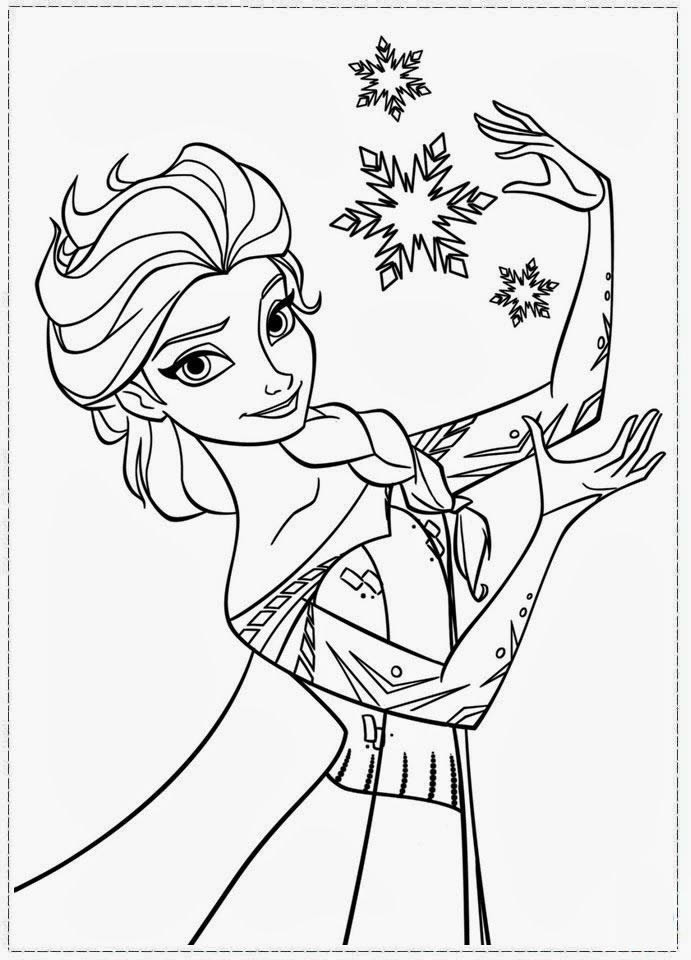 Magia Glacial de Elsa: Encante com Cores
