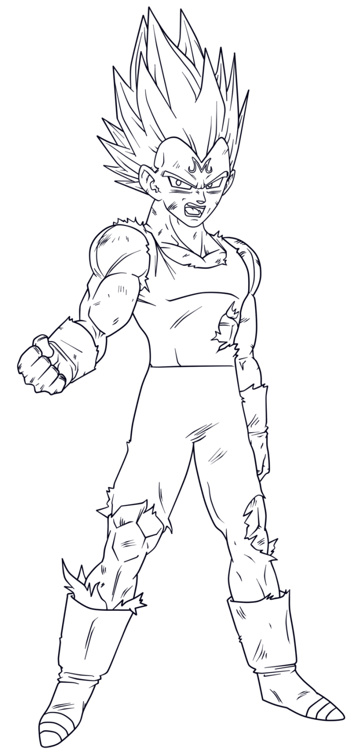 Majin Vegeta: O Orgulho Saiyajin Supremo