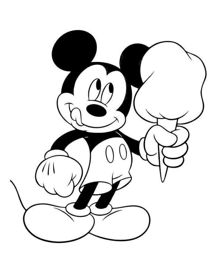 Mickey e sua Deliciosa Algodão-Doce