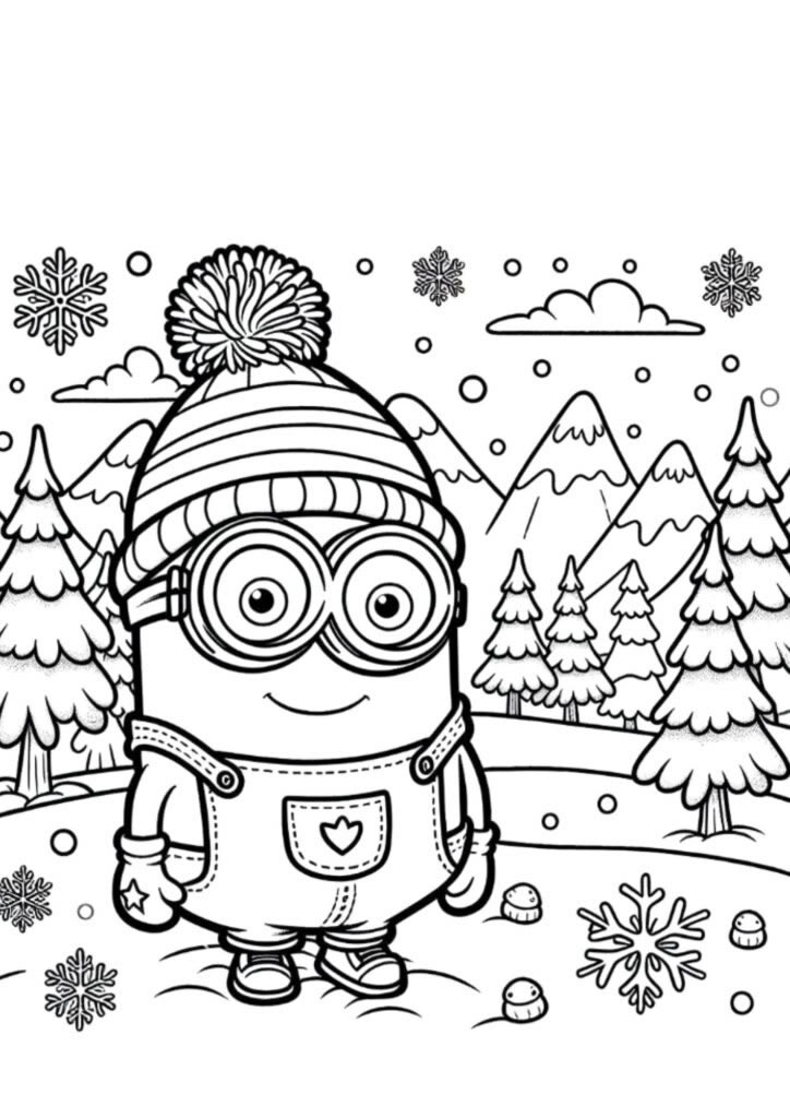 Minion no Inverno Encantado