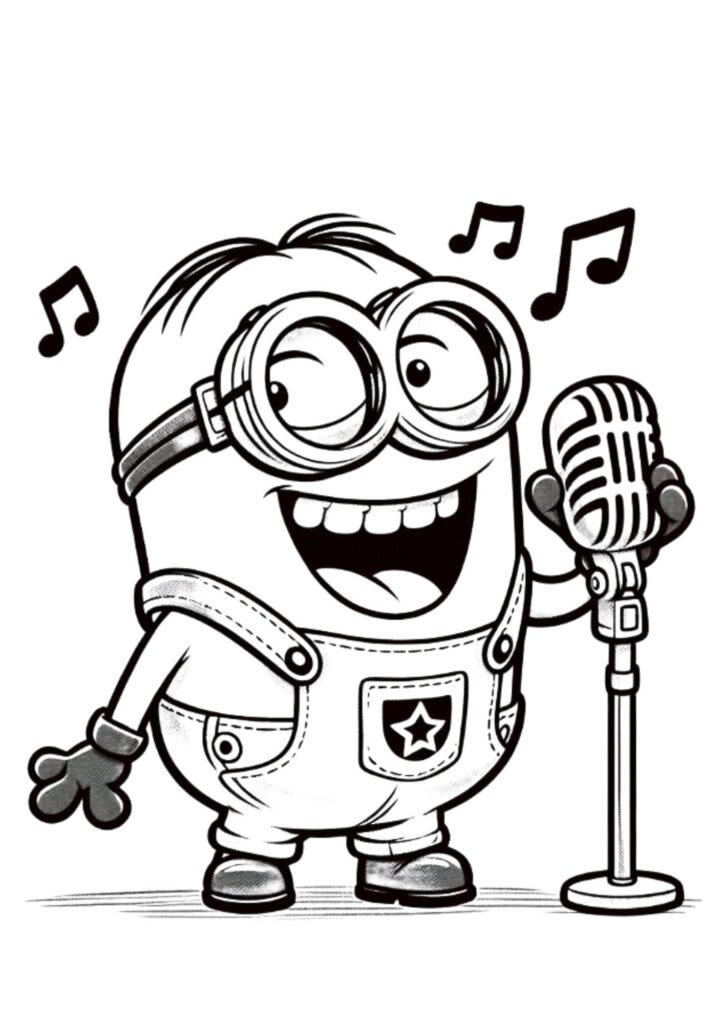 Minion Rock Star