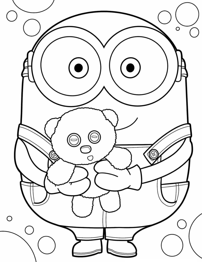 Minion com Ursinho Fofinho