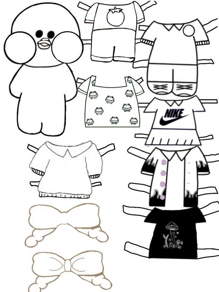 Moda Personalizável do Paper Duck