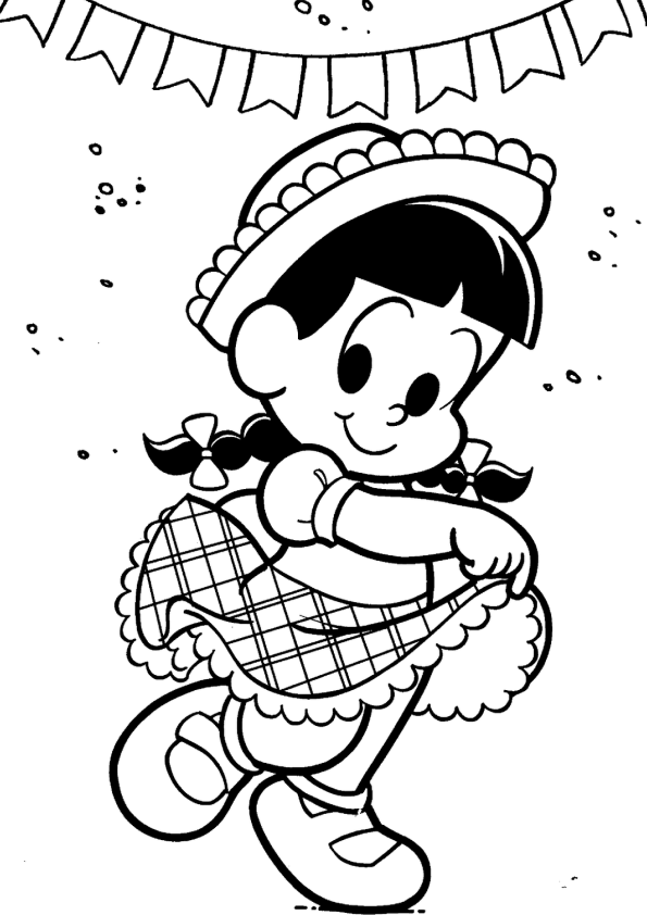 Mônica no Arraial: Uma Festa Colorida