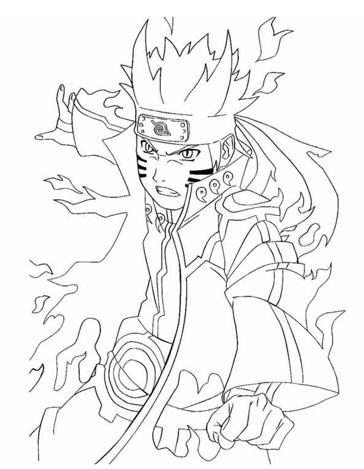 Naruto Uzumaki em Ação Explosiva